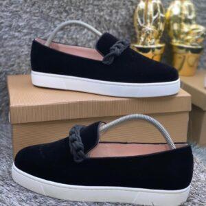 Mixed Color Christian Louboutin Suede Shoe