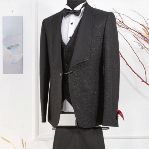 Lovely Black Ceremonial 3pcs Suit
