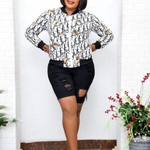 New Casual Women Collar Sweater Top