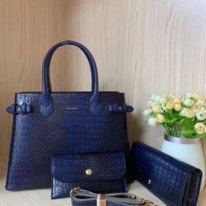 Exquisite Snake Skin 3 Piece Women's Bag
