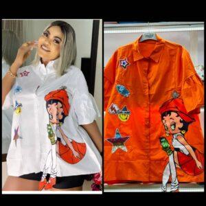 Quality Button Up Ladies Shirt