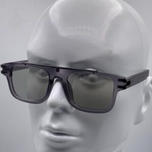 Gucci "Visor-Tech" Translucent Smoke