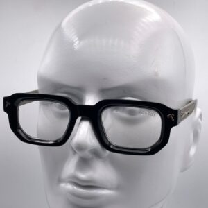 Moscot "Dahven Noir" Arctic-Clear