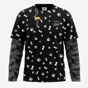 Paws & Camo 2-in-1 Hybrid Tees – The Street-Style Remix