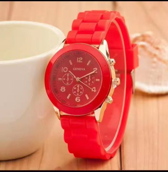 Geneva Silicone Classic – Rose Gold Edition (Multiple Colors Available) - Image 5