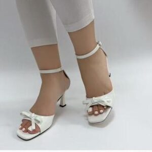 The Idumota "Belle Bow" Sculptural Sandal: Sweet Sophistication, Urban Edge