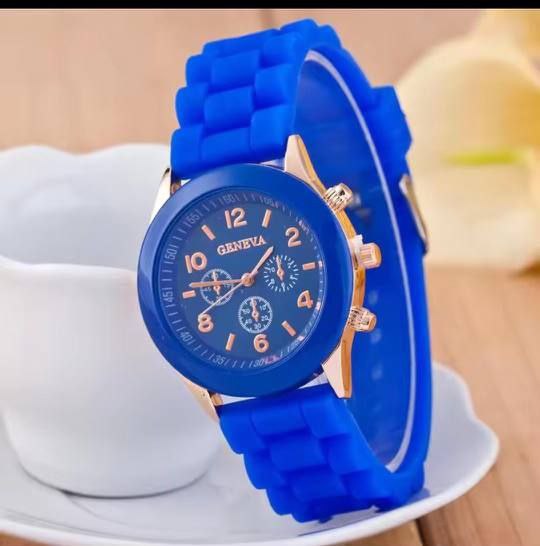Geneva Silicone Classic – Rose Gold Edition (Multiple Colors Available) - Image 3