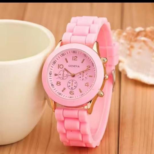 Geneva Silicone Classic – Rose Gold Edition (Multiple Colors Available) - Image 4