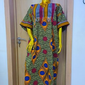 The "Peacock-Ochre" Heritage Bubu – The 2026 Sovereign Starlight