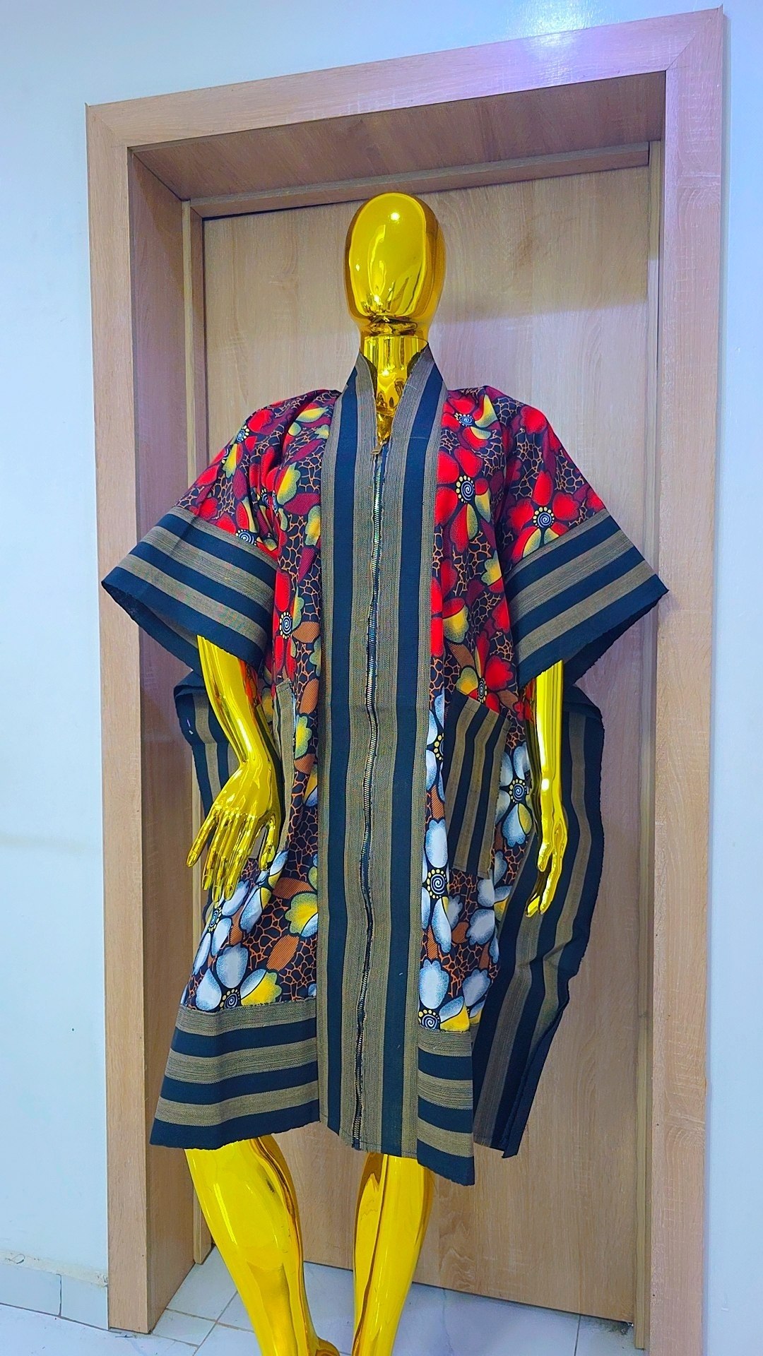 The "Midnight-Bloom" Short Agbada – The 2026 Sovereign Anchor