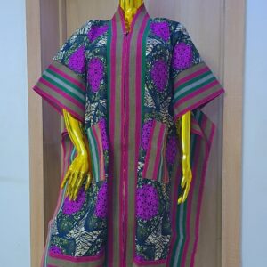 The "Amethyst-Architect" Short Agbada – The 2026 Radiant Sovereign