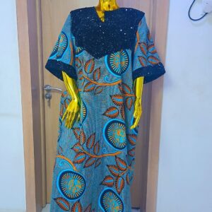 The "Midnight-Ocean" Sequin Bubu – The 2026 Coastal Sovereign