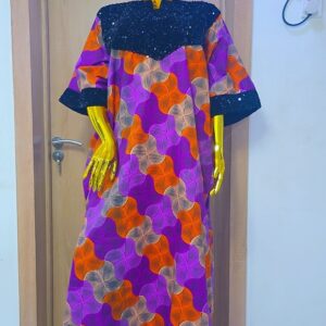 The "Imperial-Amethyst" Sequin Bubu – The 2026 Sovereign Starlight