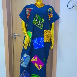 "Midnight-Mariner" Patchwork Bubu – The 2026 Coastal Sovereign