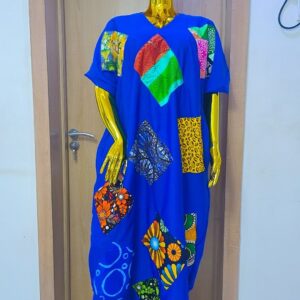 The "Electric-Cobalt" Patchwork Bubu