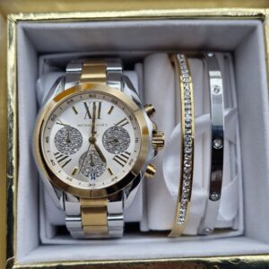 Michael Kors "Social-Luxe" Chronograph Set
