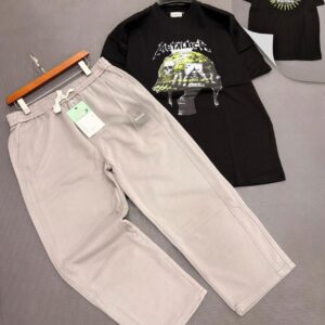 The "Metallica Reaper" Oversized Tee + The "Desert Stone" Wide-Leg Joggers