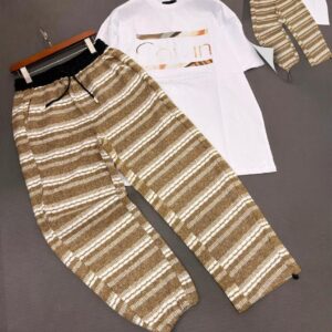 The "Calvin Horizon" Oversized Tee + The "Toffee Horizon" Textured Joggers