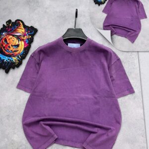 Essentiels "Royal Amethyst" Acid-Wash Tee