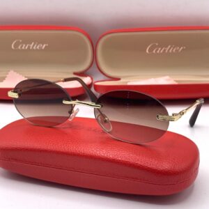 Cartier "Champagne Panthère" Rimless – The Sunset Executive