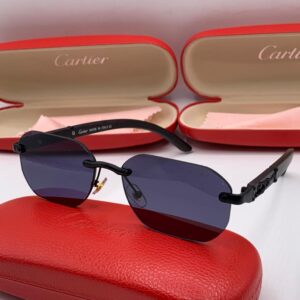 Cartier "Panthère de Stealth" Midnight Rimless – The Noir Executive