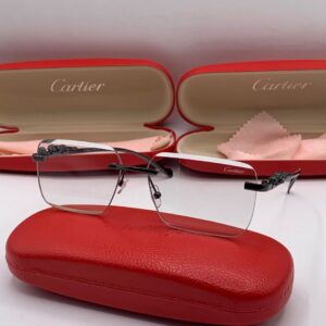 Cartier "Panthère Noir" Arctic-Edge Rimless – The Executive Architect