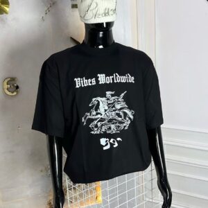 Idumota "Vibes Worldwide" Graphic Tee: Gothic Heritage & Urban Edge