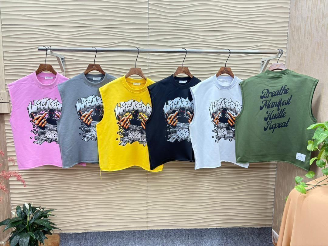 Sleeveless Graphic Crop Top – Casual Cotton Summer T-Shirt - Image 12