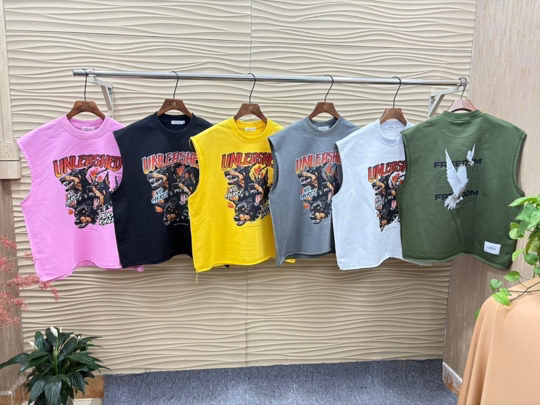 Sleeveless Graphic Crop Top – Casual Cotton Summer T-Shirt - Image 15