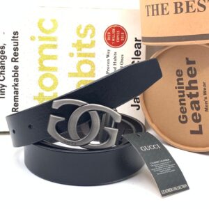 Gucci "Interlocking-G" Brushed Gunmetal