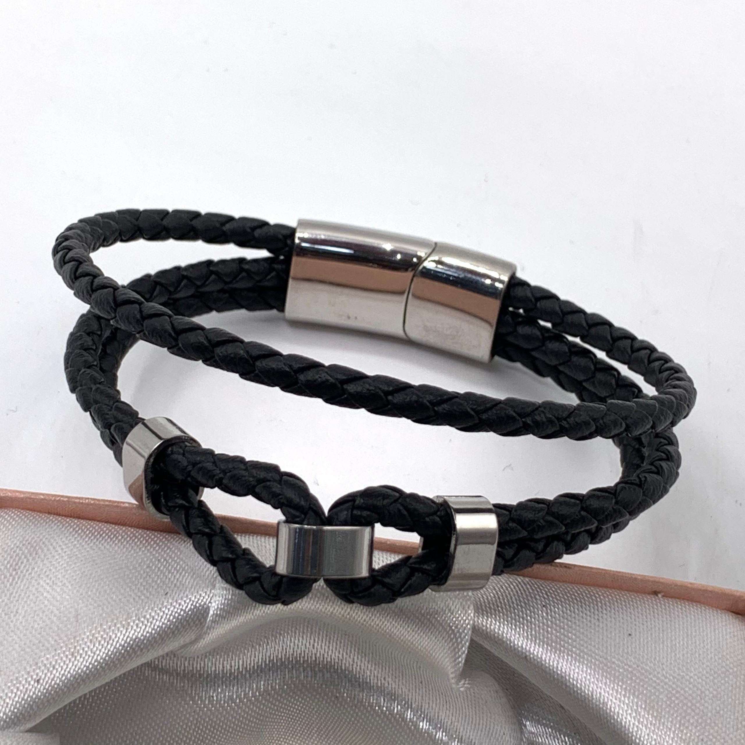 Eclipse Edition Multi-Strand Leather Bracelet