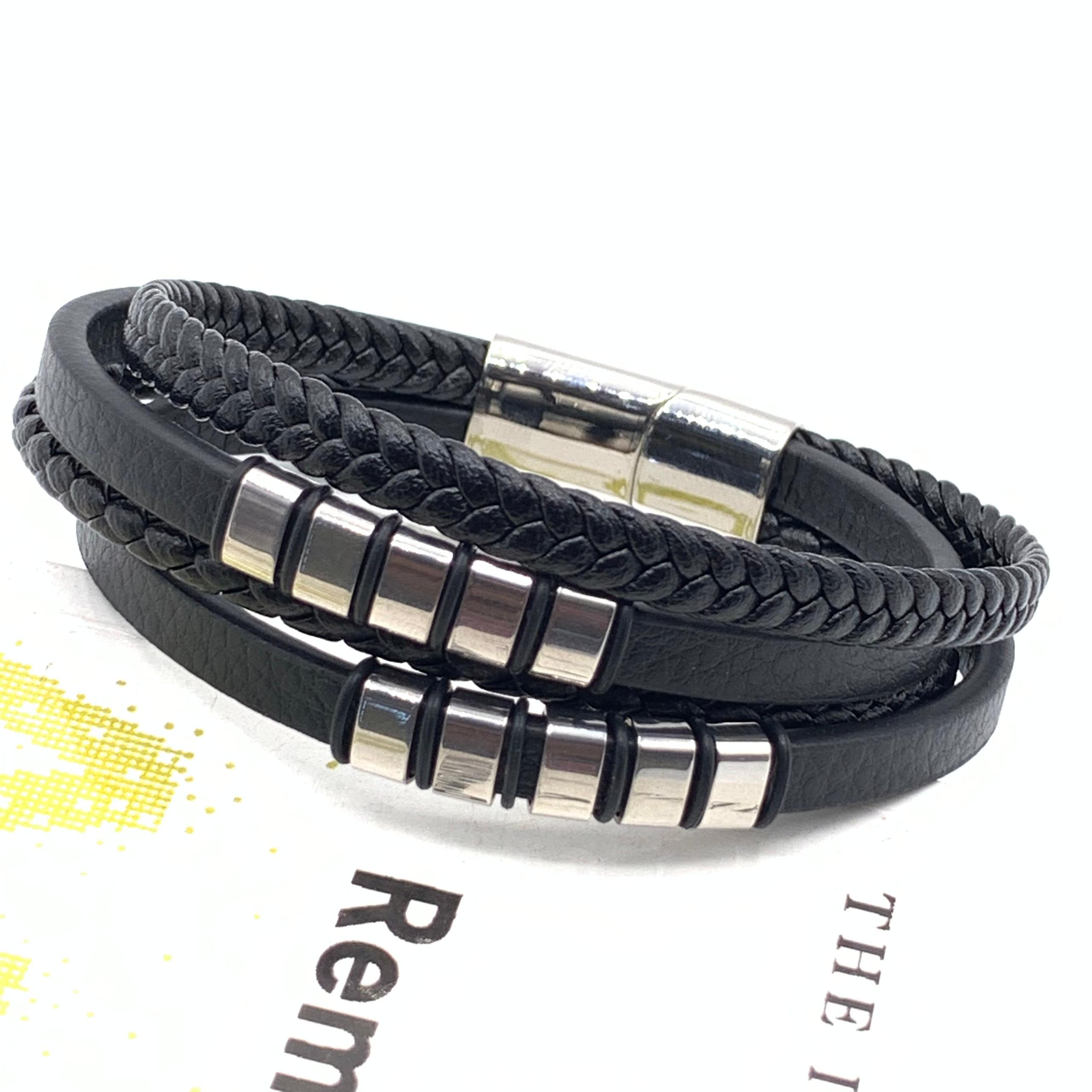 Signature Director’s Multi-Strand Leather Wristwear