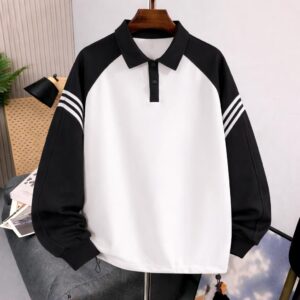 Idumota "Monochrome Sport" Luxury Polo Sweatshirt