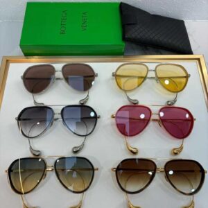 Bottega Veneta "Teardrop Orbit" Aviators