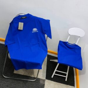 Balenciaga "Unity" Double-Logo Tees