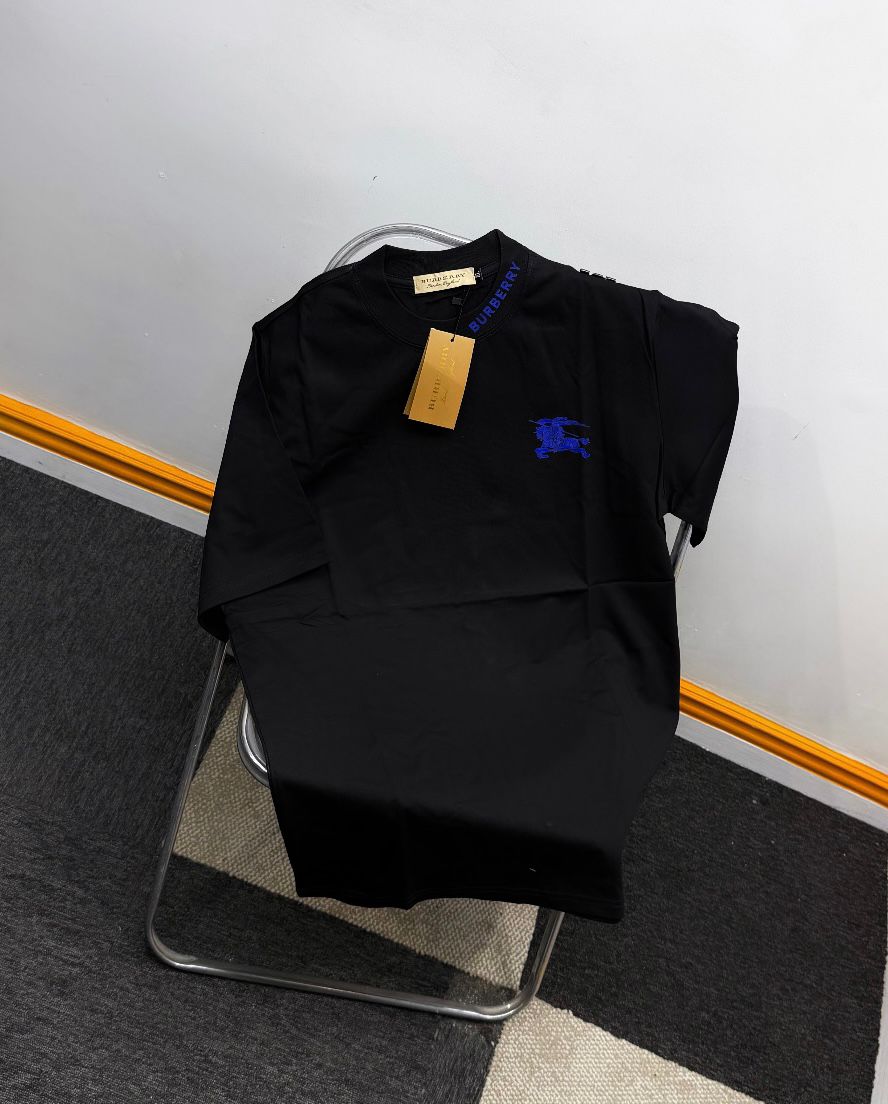 Burberry "Knight-Crest" Technical Tee - Image 3