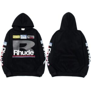Rhude "Grand Prix" Racing Hoodie – High-Velocity Streetwear