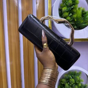 Croc-Embossed Statement Clutch Collection – Sophistication in Hand