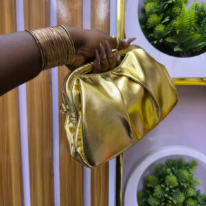 The "Pouch" Glamour Clutch – Effortless Chic