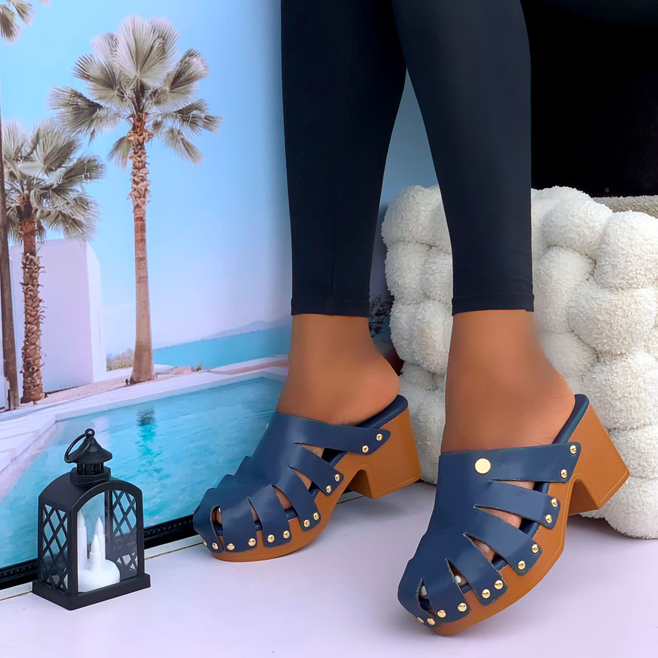 Signature Illusion-Panel Pumps with High Stiletto and Suede Accents - Image 6