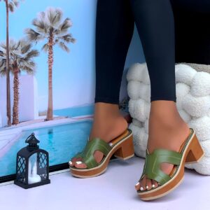 Idumota Women’s Luxe Stiletto Heels – High-Shine Finish and Slimming Silhouette