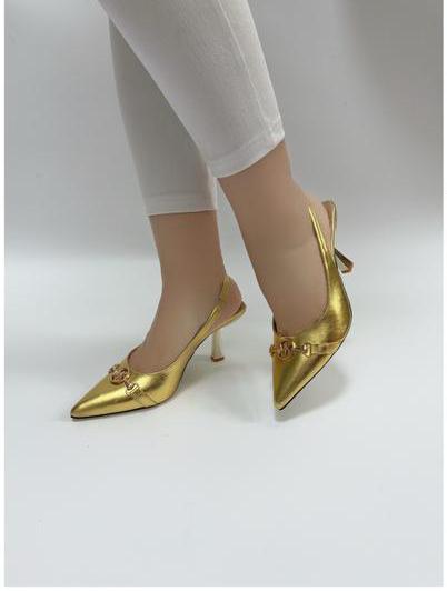 The "Prestige" Pointed-Toe Loafer Collection – Elegant Gold-Tip Design - Image 5