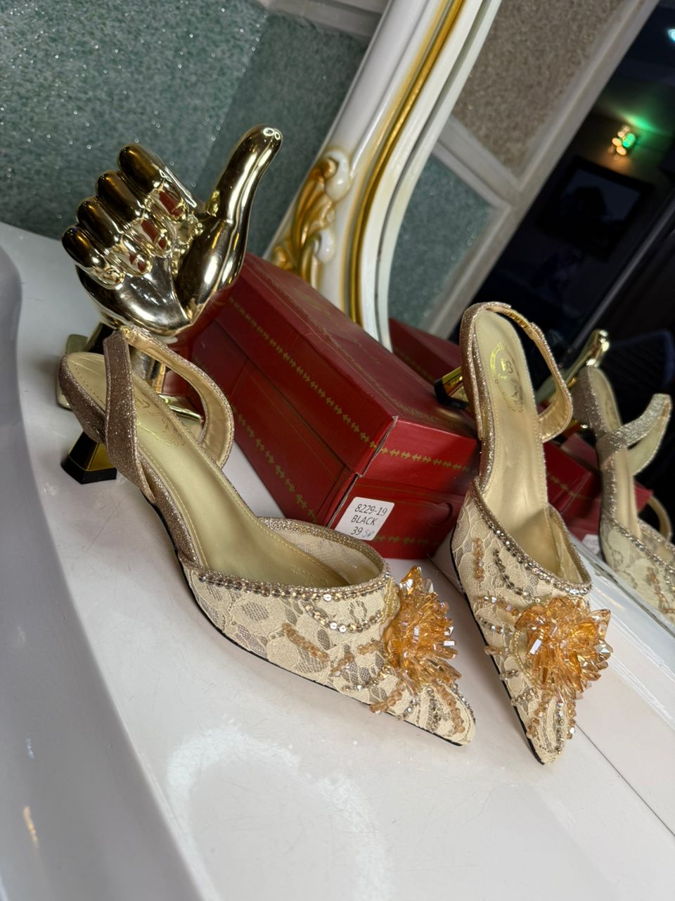 The "Serene" Pointed Slingback Collection – Elegant Criss-Cross Design - Image 7