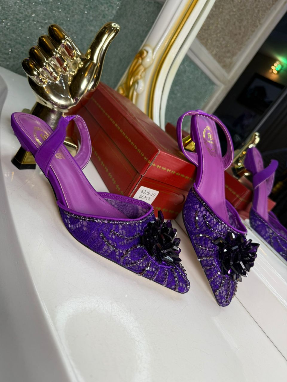 The "Serene" Pointed Slingback Collection – Elegant Criss-Cross Design - Image 5