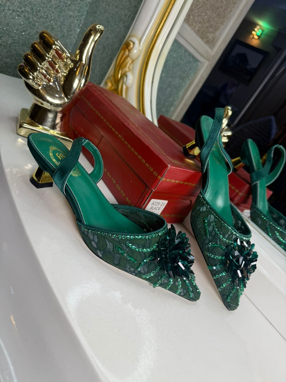 The "Serene" Pointed Slingback Collection – Elegant Criss-Cross Design