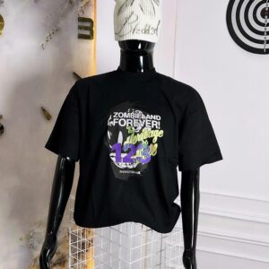 Rivington RR "Zombieland Forever" Graphic Tee – Men’s Luxury Gothic Streetwear T-Shirt