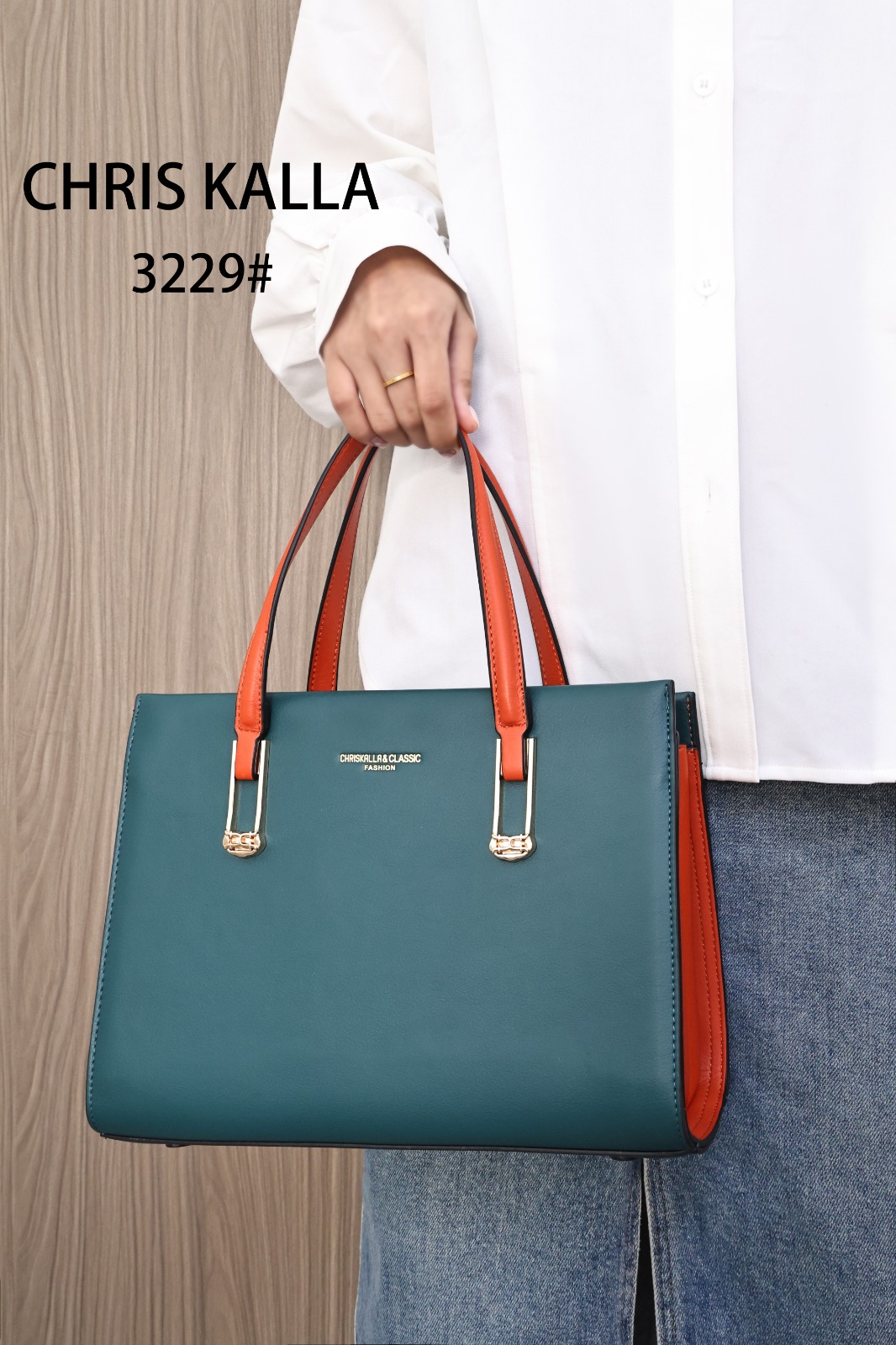 Chris Kalla "Classic" Handbag & Wallet Set - Image 5