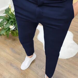 The Executive Slim-Fit Trousers – Precision Tailored for the Modern Man