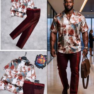 Men’s Statement 2-Piece Fashion Set