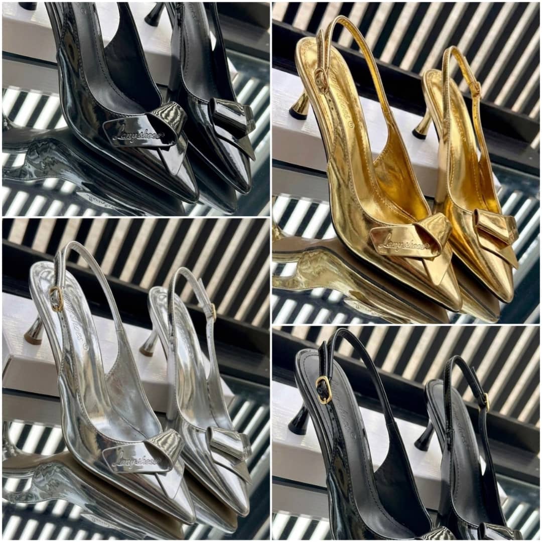 Lany Shoes "Origami-Bow" Slingback - Image 4